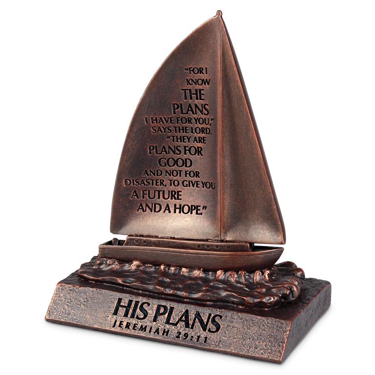 Figura de Barco "His Plans"