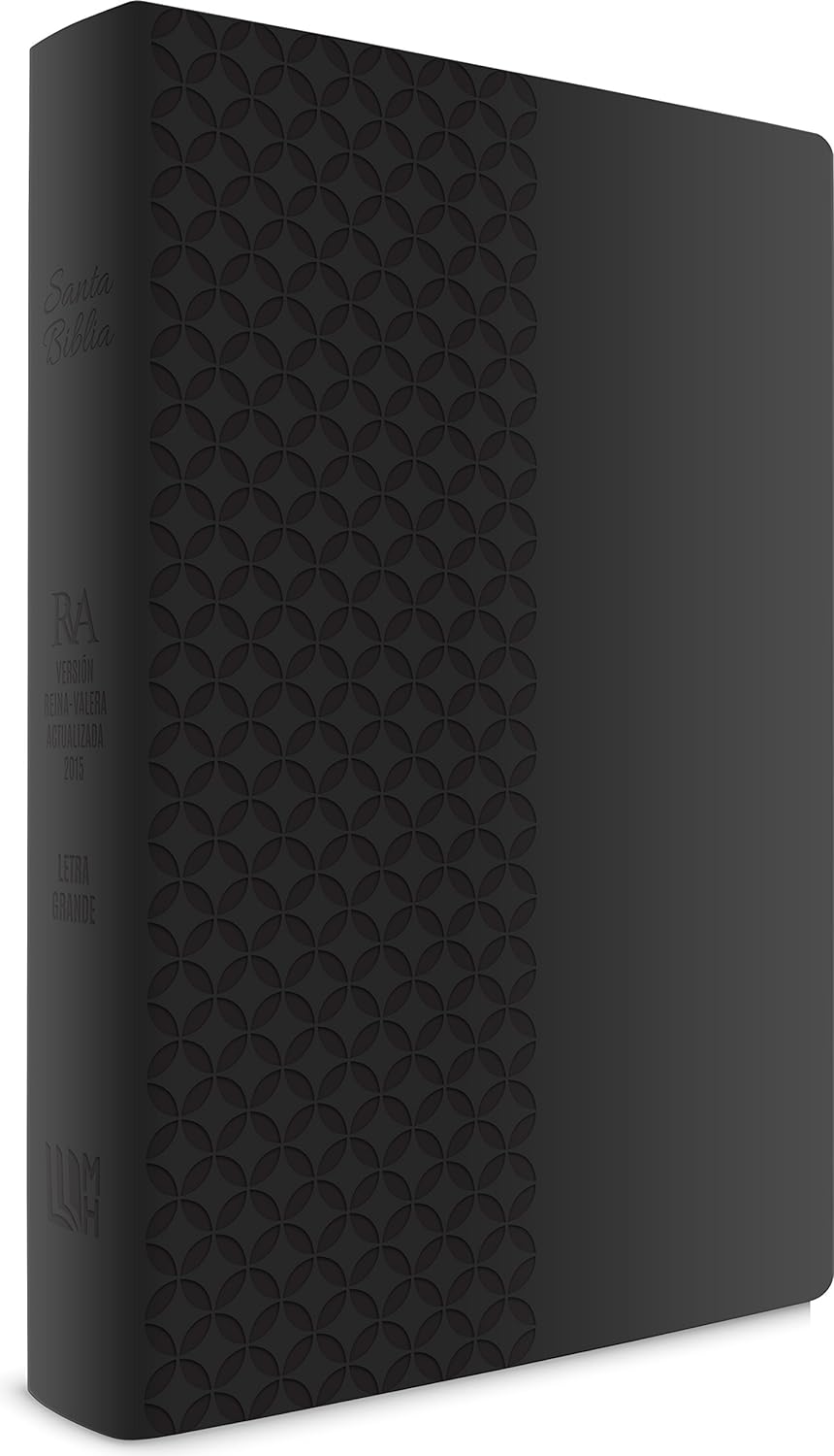 Biblia RVA 2015 Letra Grande Imit Piel negra Indice
