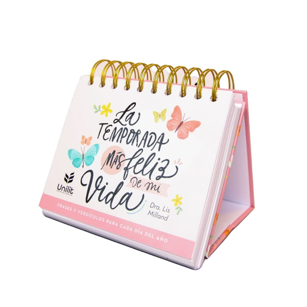 La temporada más feliz de mi vida (calendario perpetuo escritorio)