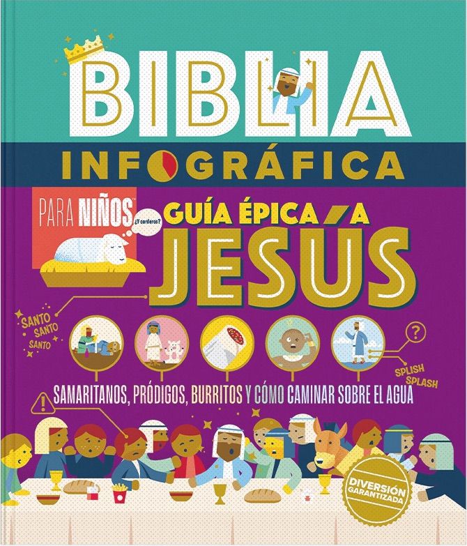 Biblia Infográfica #3 Guía épica de Jesús