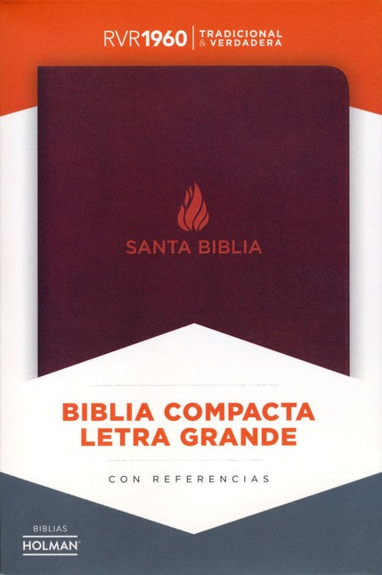Biblia RVR60 Compacta LGrande con Referencias