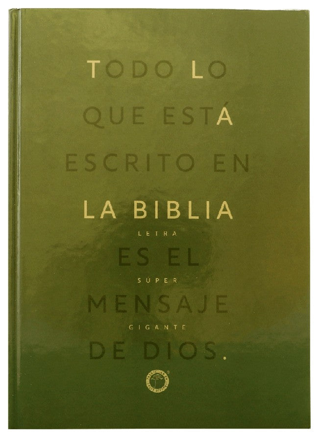 Biblia RVR2020 LGigante Tela Todo está escrito..