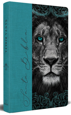 Biblia RVR60 León Aqua LGrande Manual TD