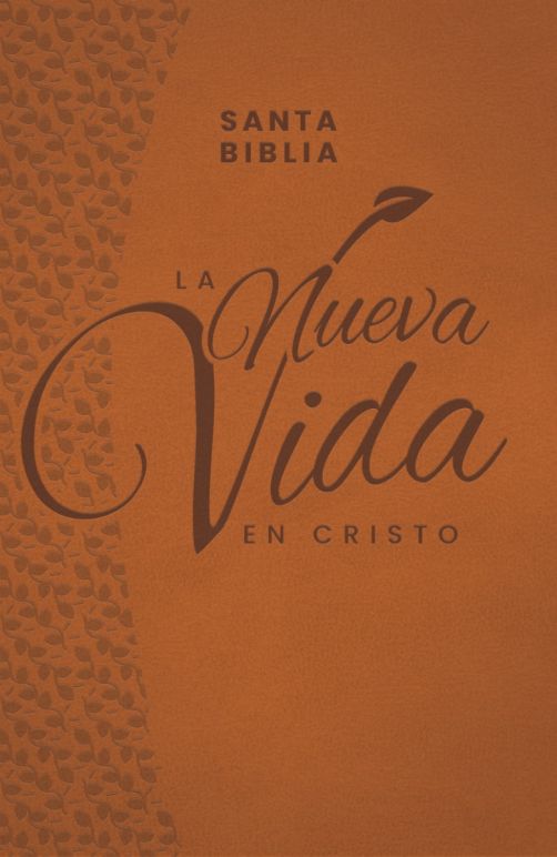 Biblia NVI La Nueva Vida en Cristo (simil piel)