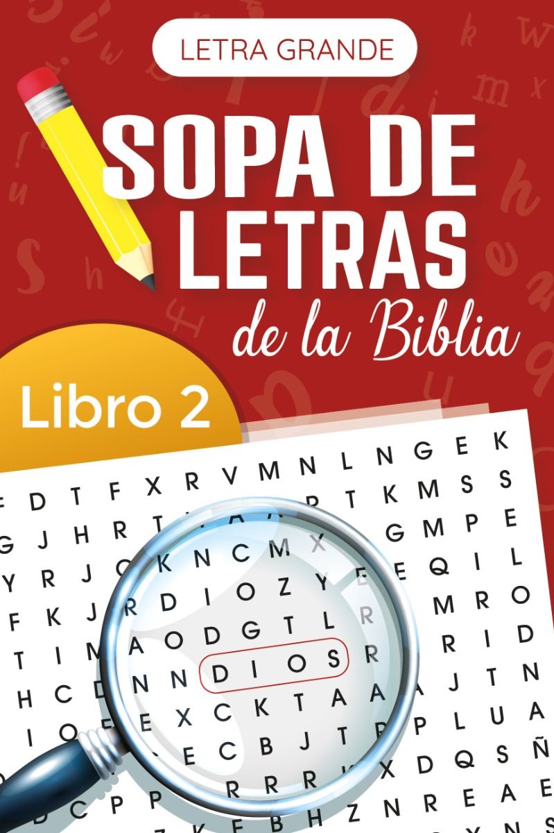 Sopa de letras de la Biblia #2 Letra Grande