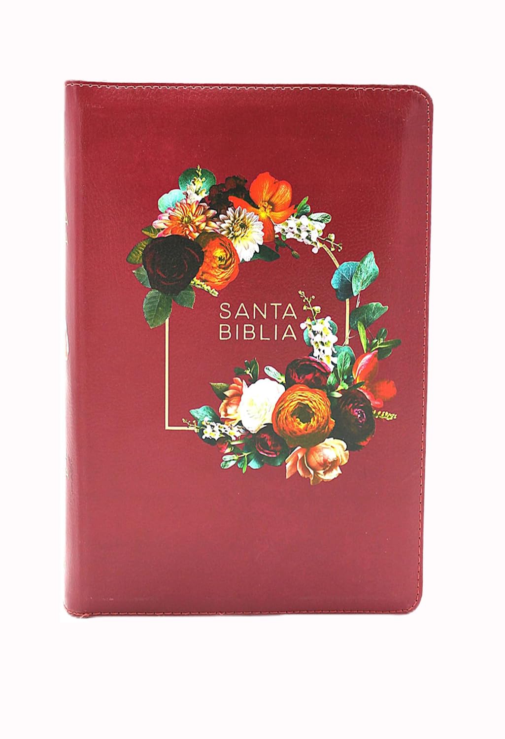 Biblia RVR60 Manual LGigante Corona de flores