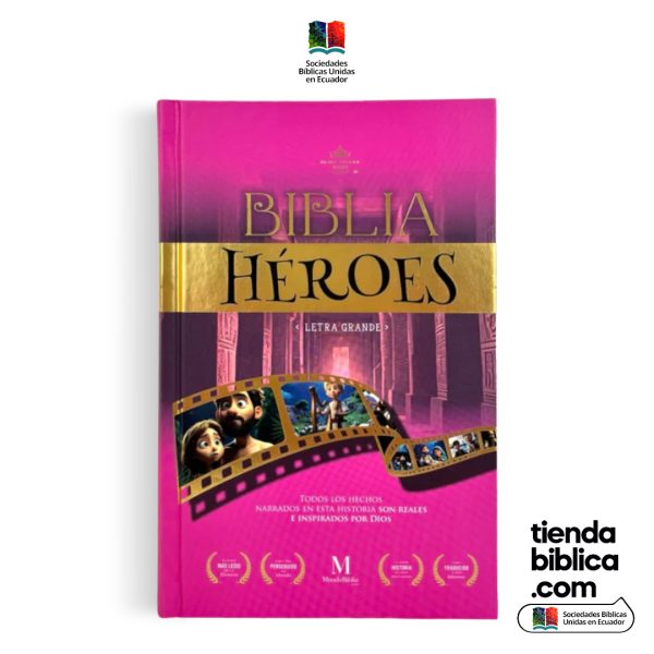 Biblia Héroes RVR60 Letra grande (variedad)