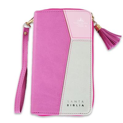 Biblia RVR60 Chequera Zipp Ind  8pts.