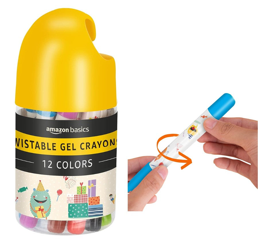 Crayolas en gel (set 12 colores)