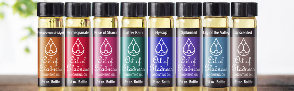 Aceites de ungir Oil of Gladness 1/4 oz variedad