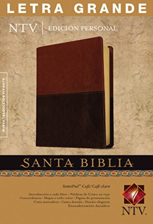 Biblia NTV Edición Personal, Letra Grande