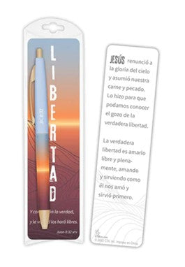Marcador & bolígrafo "Libertad"