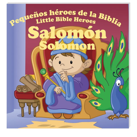 Pequeños héroes de la Biblia, bilingüe: Salomón (Solomon)