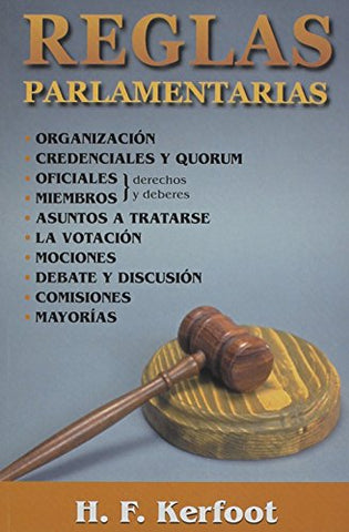Reglas parlamentarias (Kerfoot)