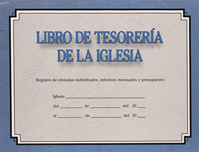 Libro de Tesorería de la Iglesia