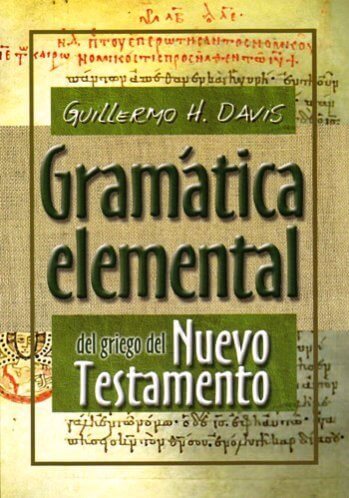 Gramática elemental del Griego del Nuevo Testamento