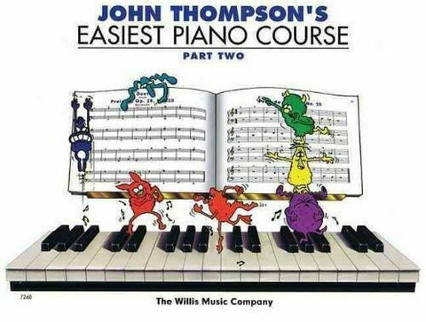 El curso de piano más fácil de John Thompson Part Two