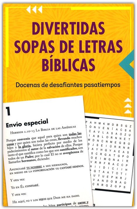 Divertidas Sopas de Letras Bíblicas