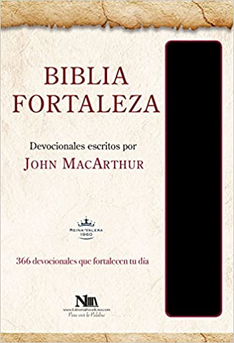 Biblia Fortaleza RVR 60 (imitación piel, negra)