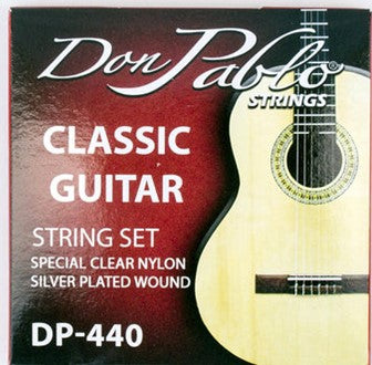 Cuerdas Guitarra Clásica Don Pablo Clear Nylon