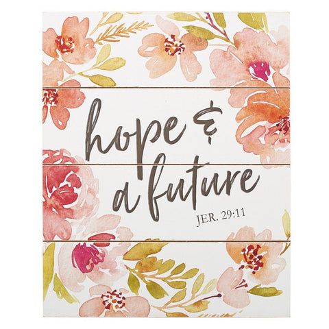 Cuadro de Madera Hope & Future