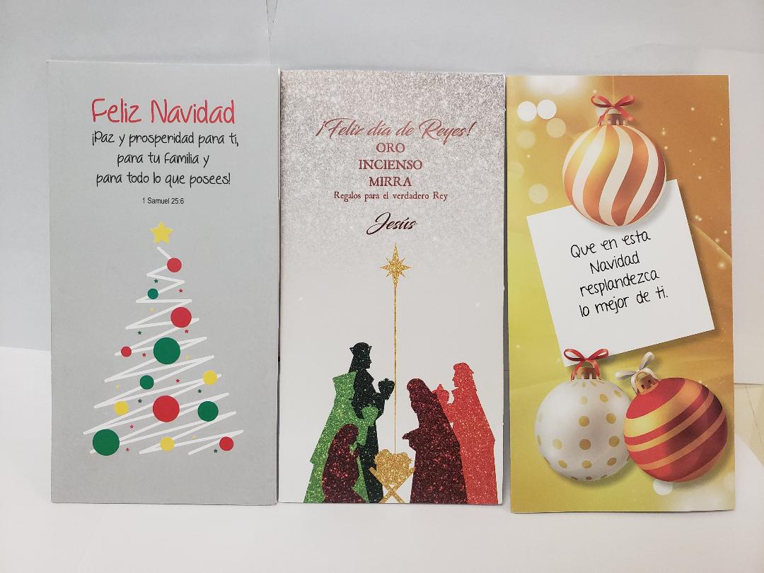 Variedad de tarjetas de regalo: Para Navidad y día de reyes (Colección Regala Esperanza)