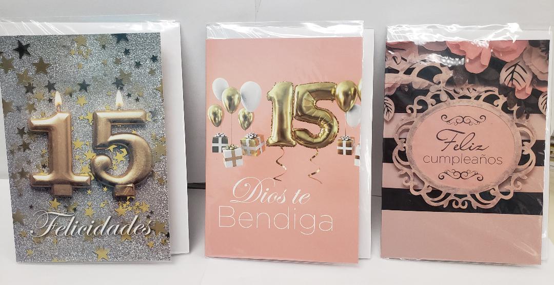 Variedad de tarjetas de regalo: Para cumpleaños (Colección Luciano's Gifts)